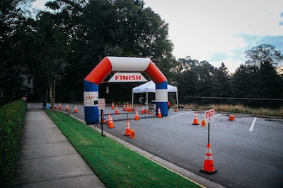 Starting line