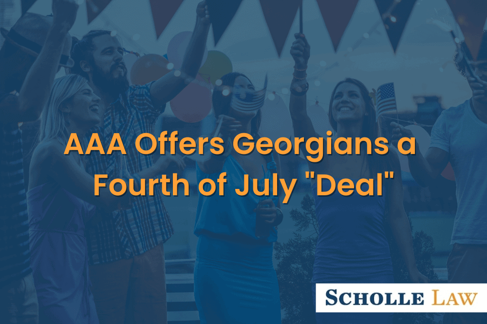 young people at a fourth of july party, AAA Offers Georgians a Fourth of July "Deal"
