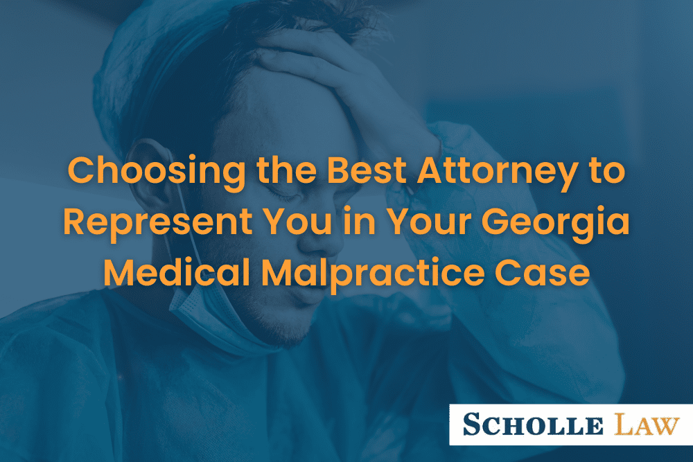 upset medical professional, Choosing the Best Attorney to Represent You in Your Georgia Medical Malpractice Case