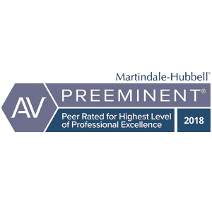 AV Preeminent: Martindale-Hubbell® Peer Review Ratings™