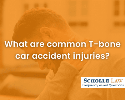 What are common T-bone car accident injuries