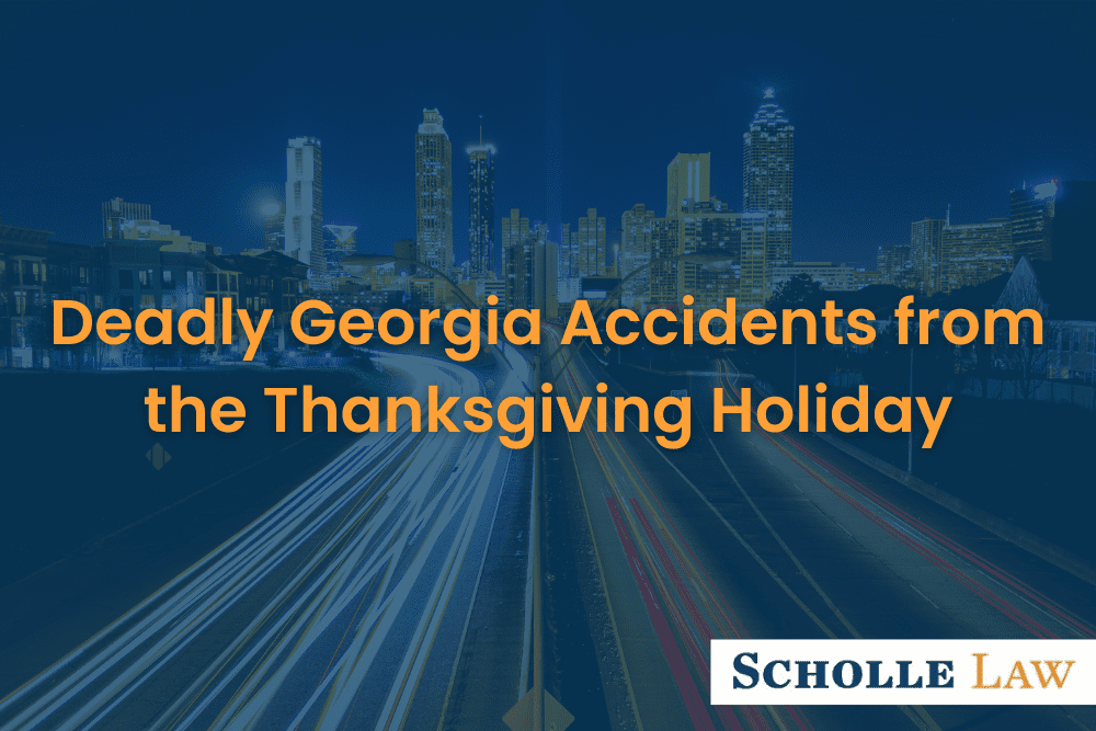 atlanta highway traffic long exposure, Deadly Georgia Accidents from the Thanksgiving Holiday