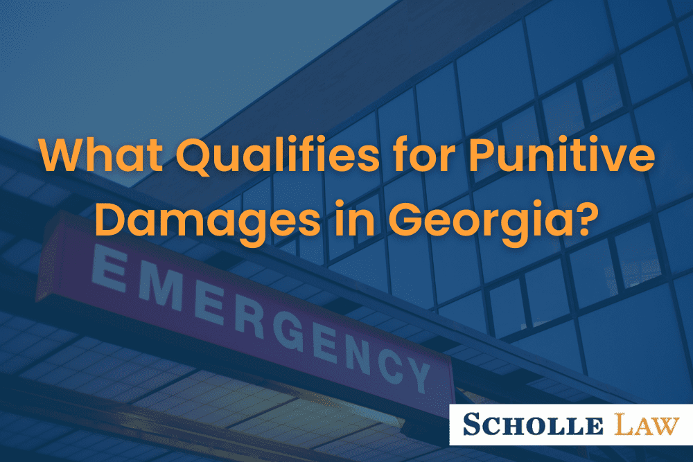 What Qualifies for Punitive Damages in Georgia