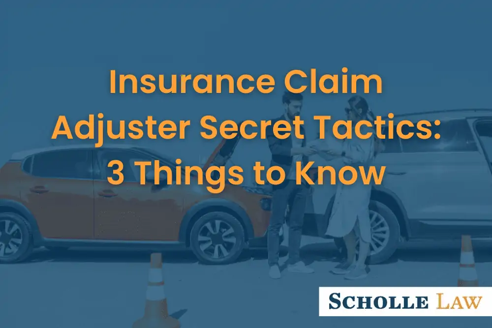 two people taking after a car wreck, Insurance Claim Adjuster Secret Tactics: 3 Things to Know