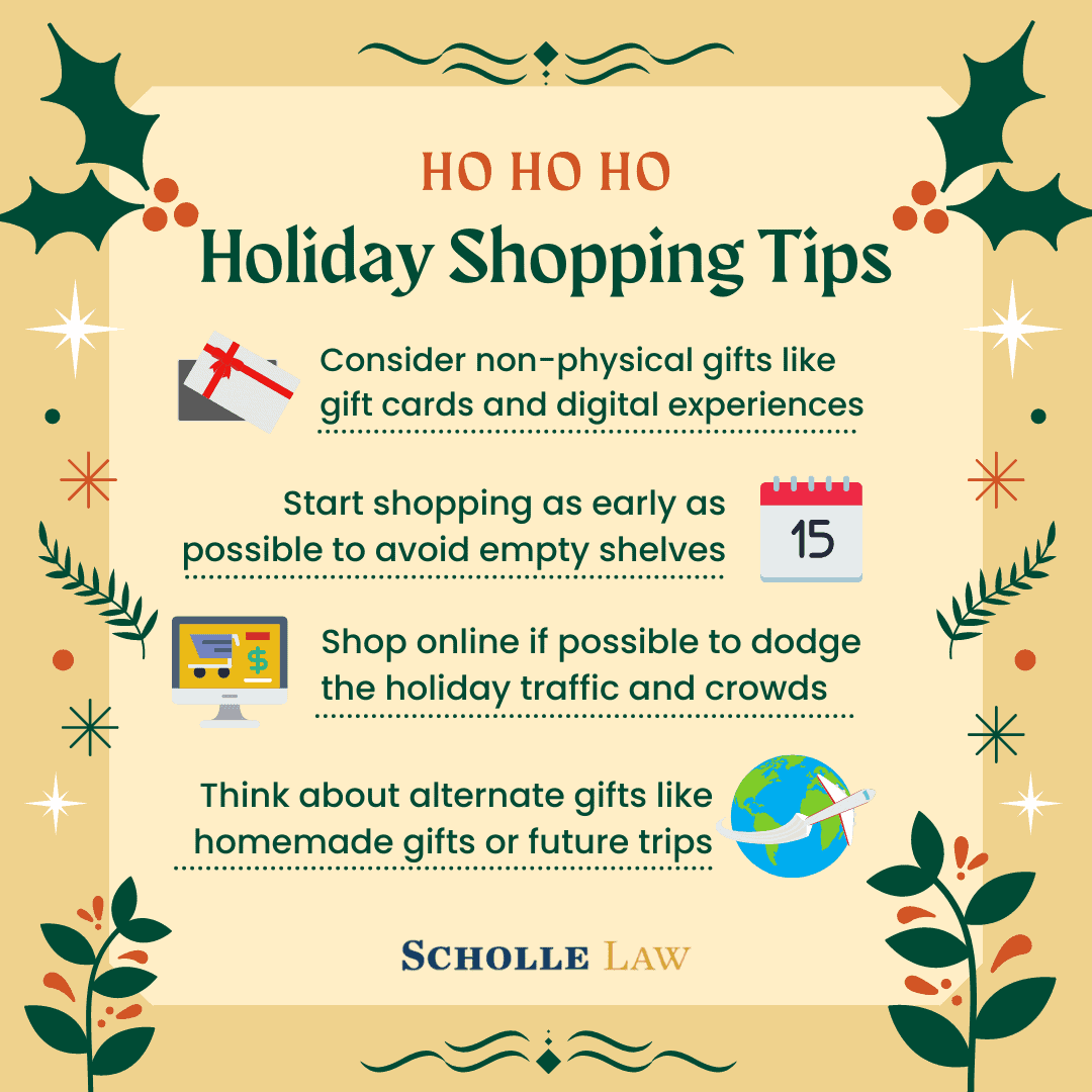 infographic Holiday Shopping Tips