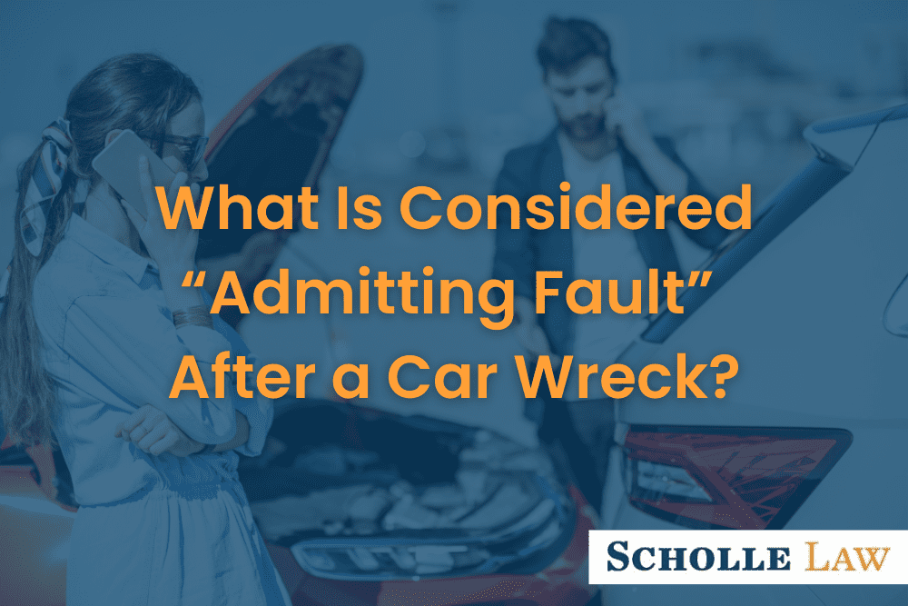 What Is Considered “Admitting Fault” After a Car Wreck