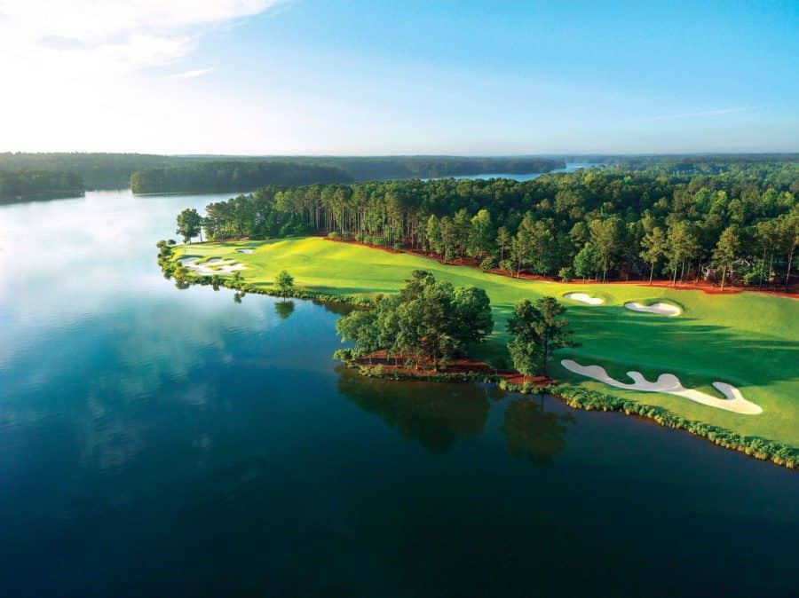 golf course at lake oconee