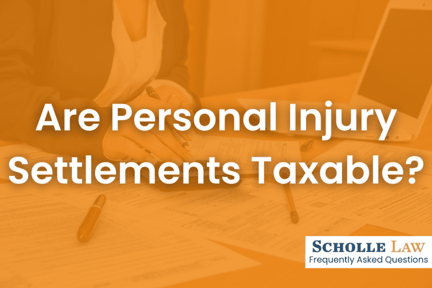 Are Personal Injury Settlements Taxable