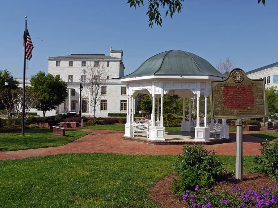 Canton georgia town square