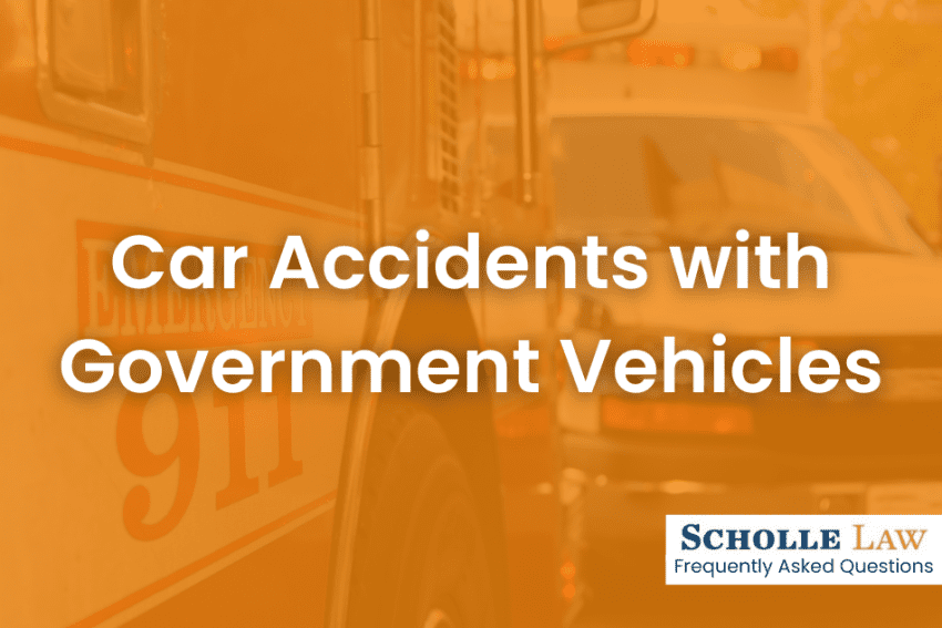 Car Accidents with Government Vehicles