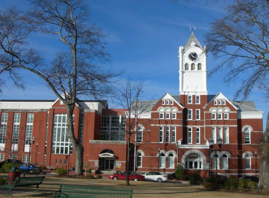 Henry County Court House in McDonough, GA