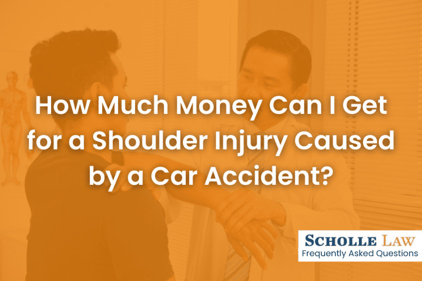 How Much Money Can I Get for a Shoulder Injury Caused by a Car Accident