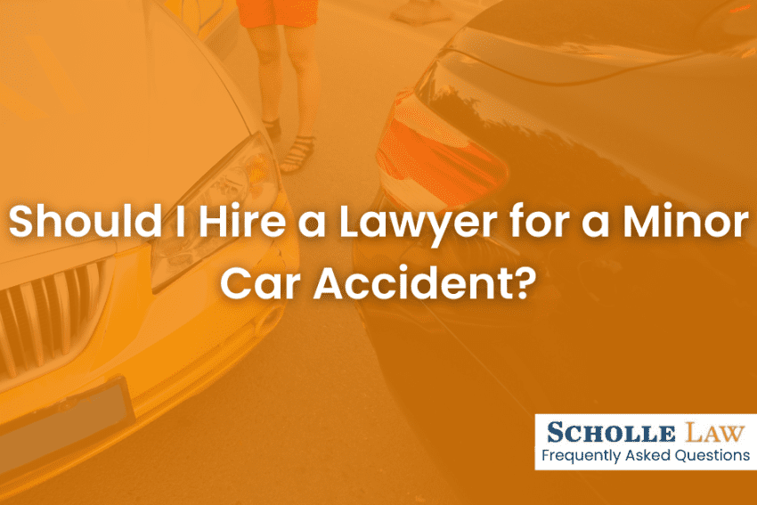 Should I Hire a Lawyer for a Minor Car Accident