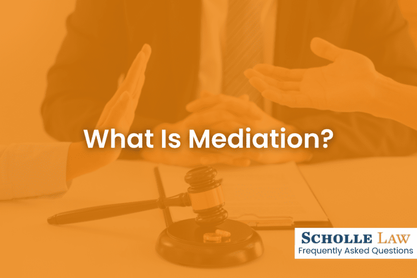 What Is Mediation