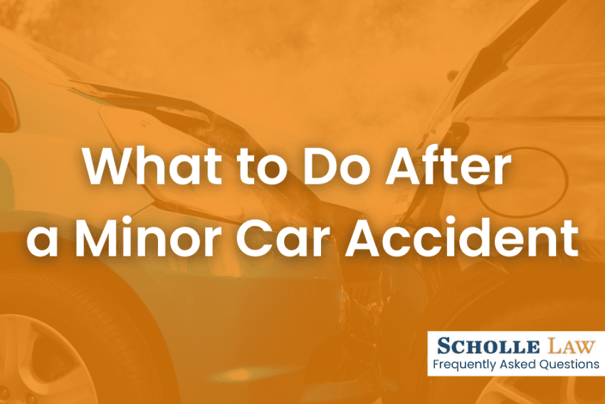 What to Do After a Minor Car Accident