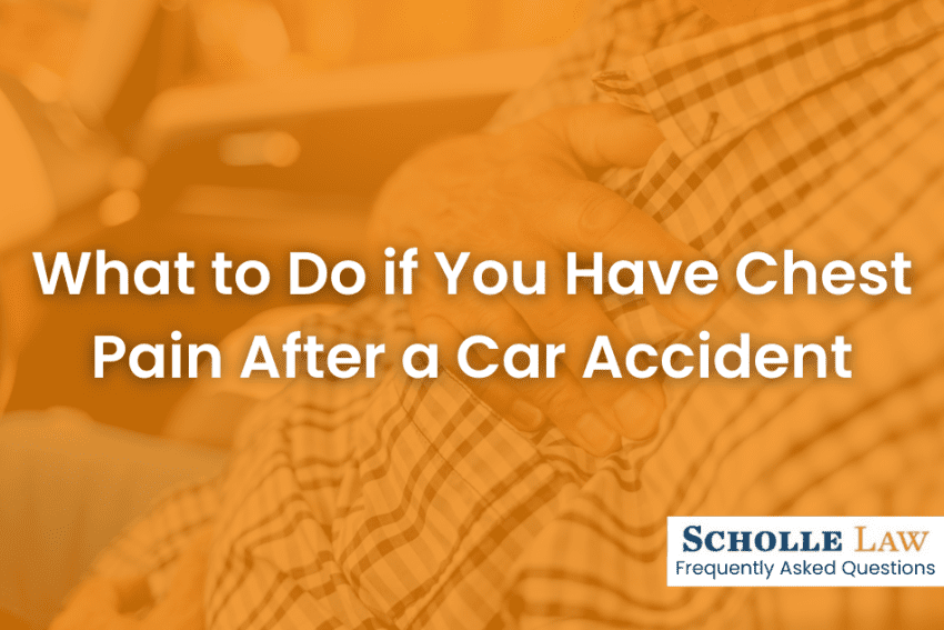 What to Do if You Have Chest Pain After a Car Accident