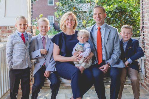 Charles Scholle Family portrait