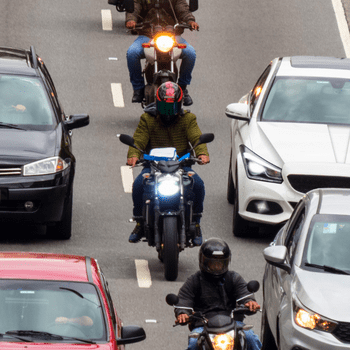 Duluth motorcycle lane splitting
