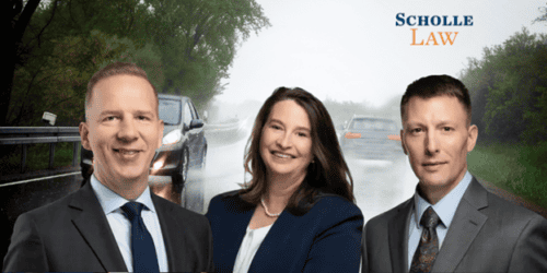 Car accident attorney Scholle Law handling personal injury cases against negligent drivers