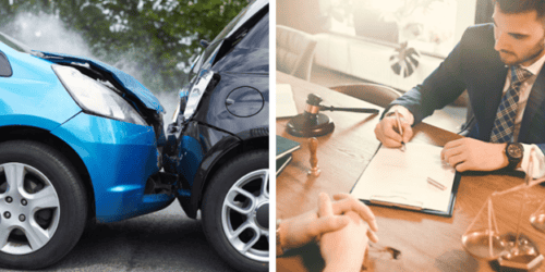 car accident attorney helping with claims for the vehicles involved