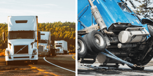 Large truck crashes resulting in spinal cord injuries