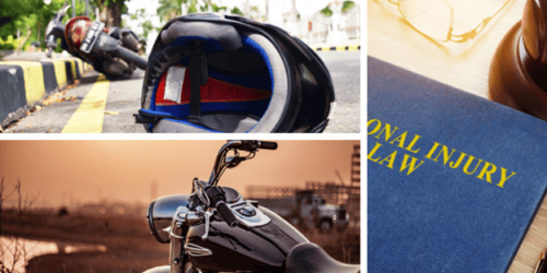 personal injury lawsuit from a motorcycle car accident crash