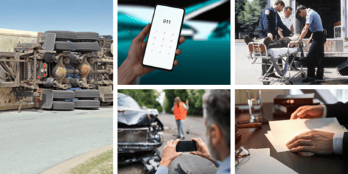 Steps that innocent victims take after car accidents with commercial vehicles