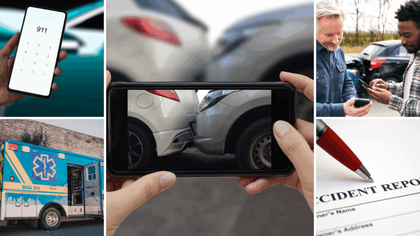 ¿Qué hacer inmediatamente después del accidente en Georgia?