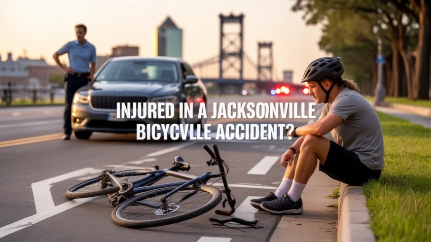 Bicycle accident victim in need of a legal team for injuries sustained in an accident