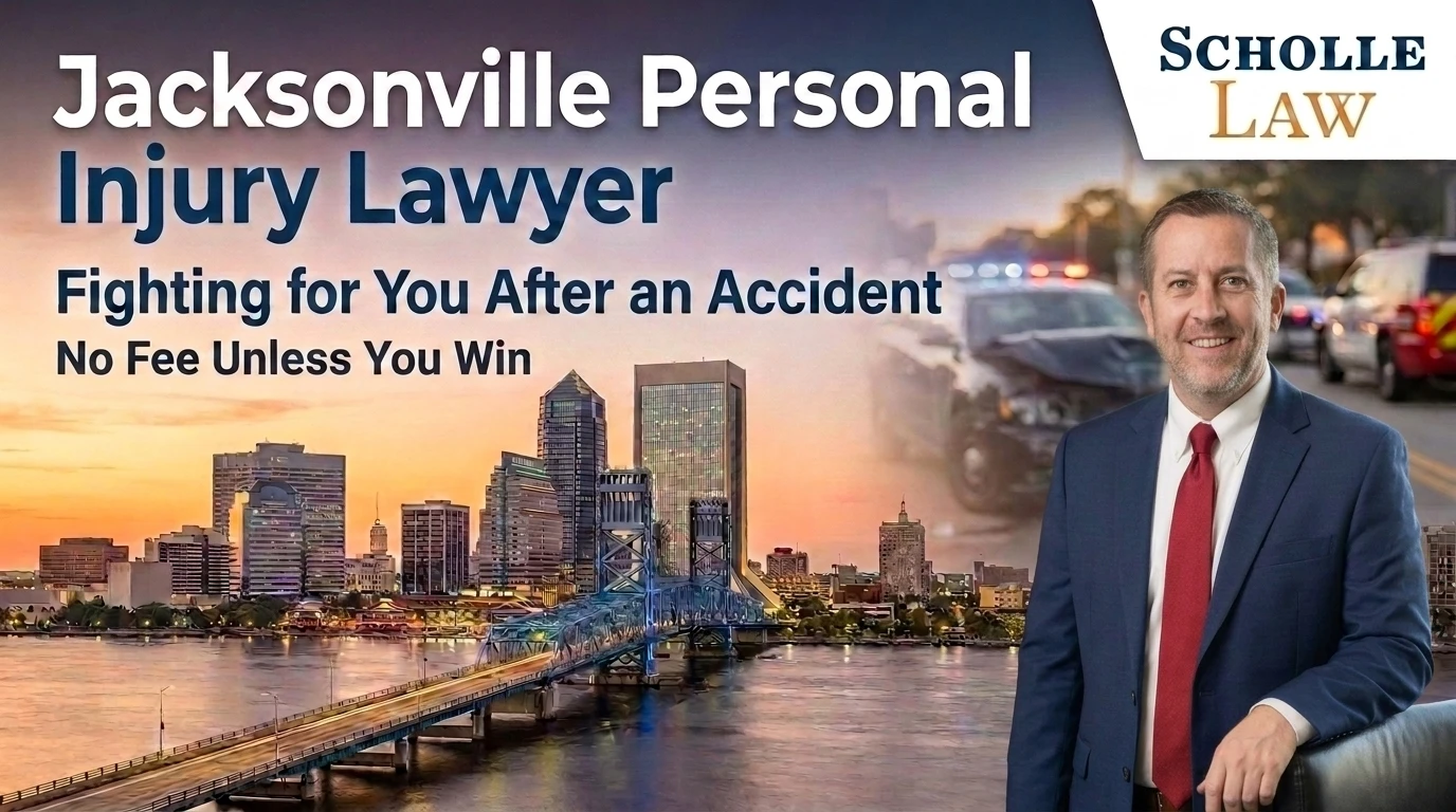 Experienced personal Injury Lawyer from Scholle Law helping injury victims in Jacksonville fl