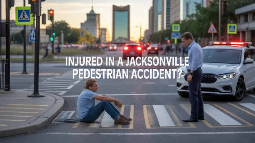 Injury victim needing help to file insurance claims related to a pedestrian accident due to another person's negligence