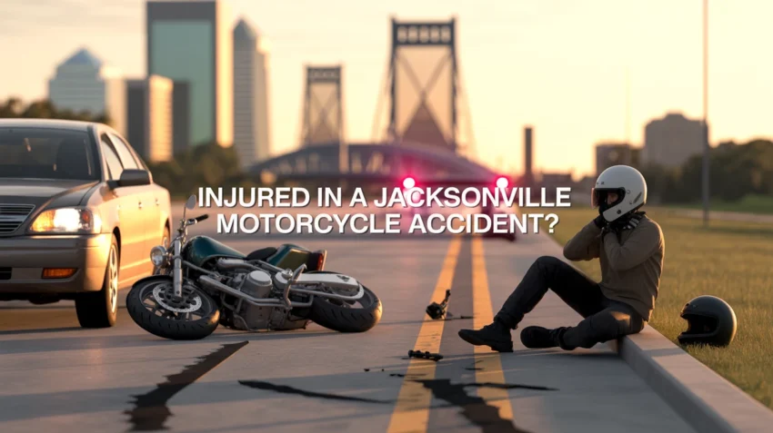 Motorcycle accident victim needing the right personal injury lawyer after an accident
