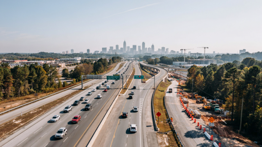 Major Metro Atlanta Road Projects That Could Affect Your Commute in 2026 1 Obras en el cruce de la I-285 y la 400 en 2026