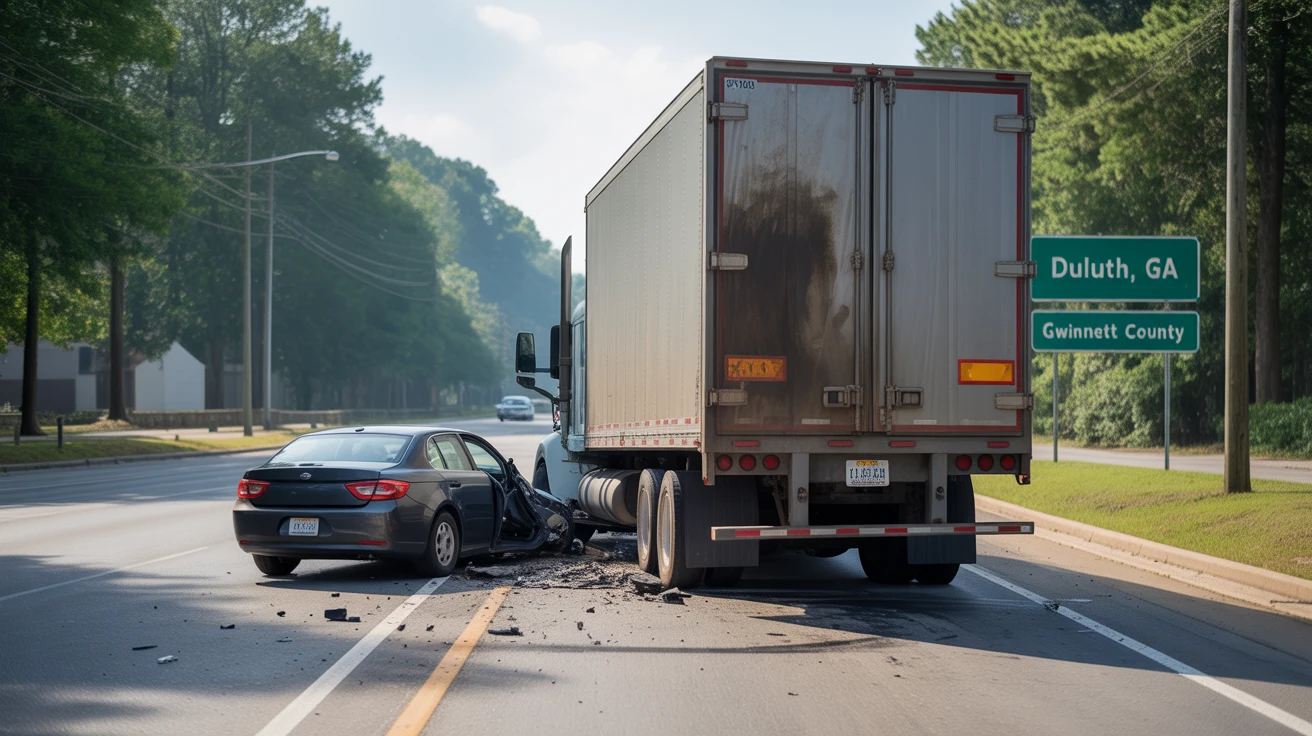 Truck accident resulting in insurance claims for company negligence resulting in life altering injuries