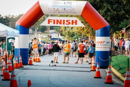 In the Community 4 2018 Navigate Recovery Fun Run Runners at the Starting Line