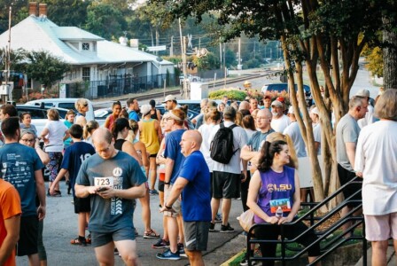 In the Community 5 2018 Navigate Recovery Fun Run Waiting for the race to begin