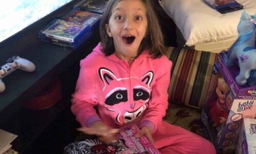 In the Community 19 Christmas Wish recipient excited about her gift